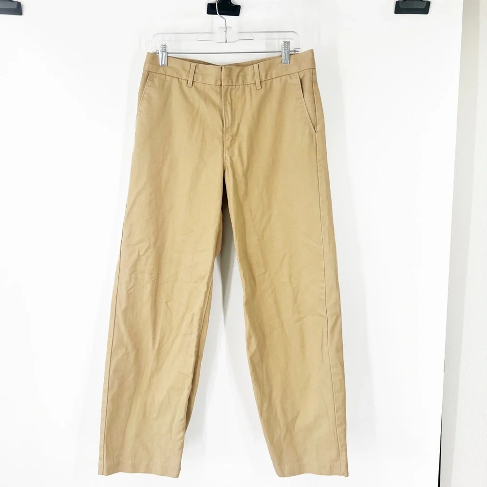 Levi’s High Rise Baggy Trousers in Tan - Picture 1 of 8